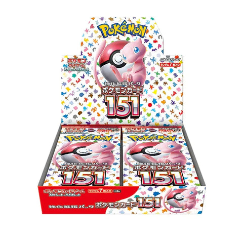 Pokemon Card Game: Pokemon Card 151 [SV2a] Booster Box