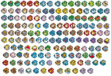 Pokémon Card Game: Collect 151 Puzzle & Refrigerator Magnet Set (Simplified Chinese)